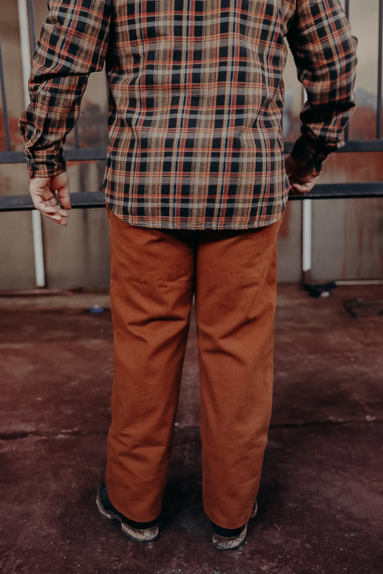 Deck Pant- 14oz Rust