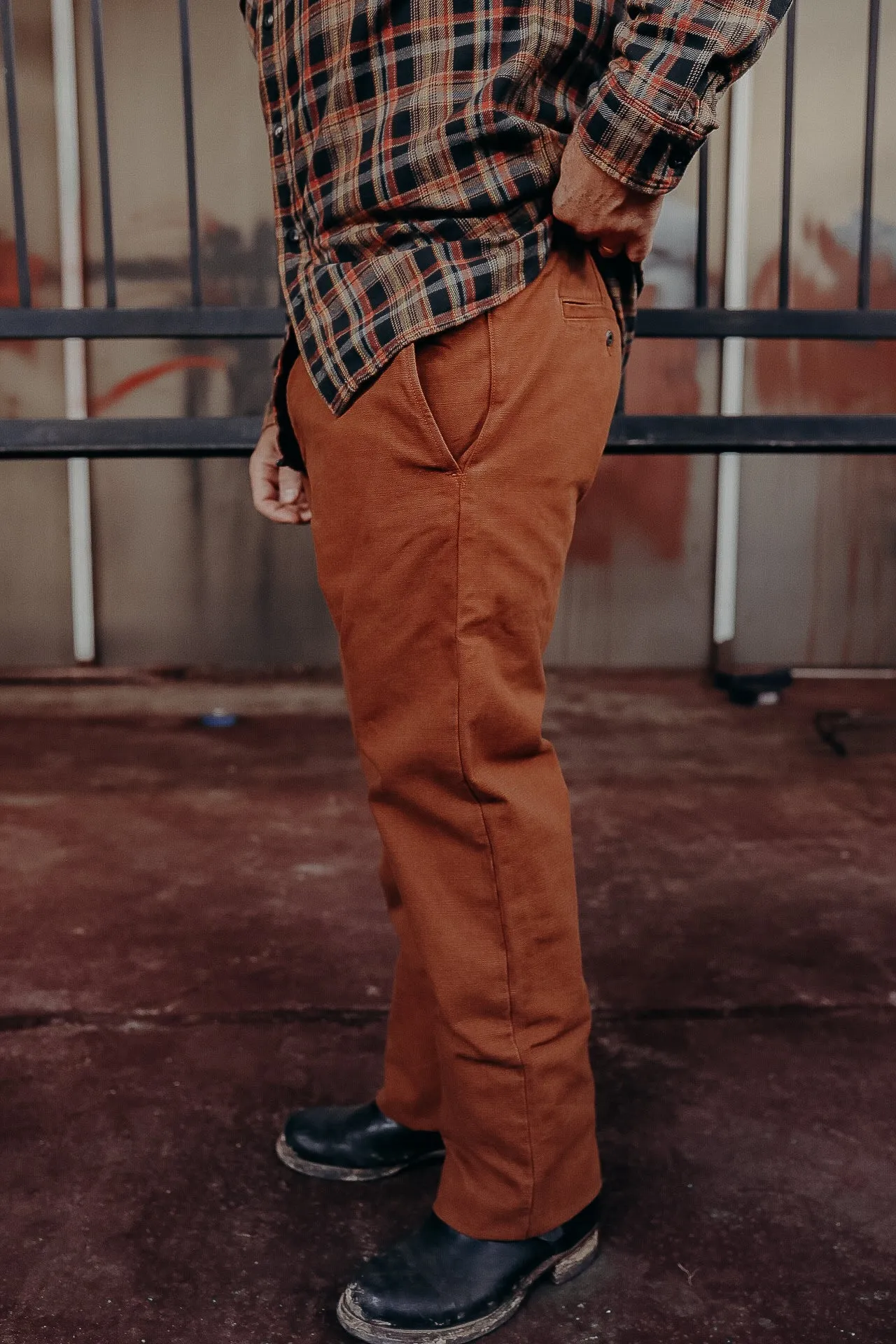Deck Pant- 14oz Rust