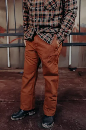 Deck Pant- 14oz Rust