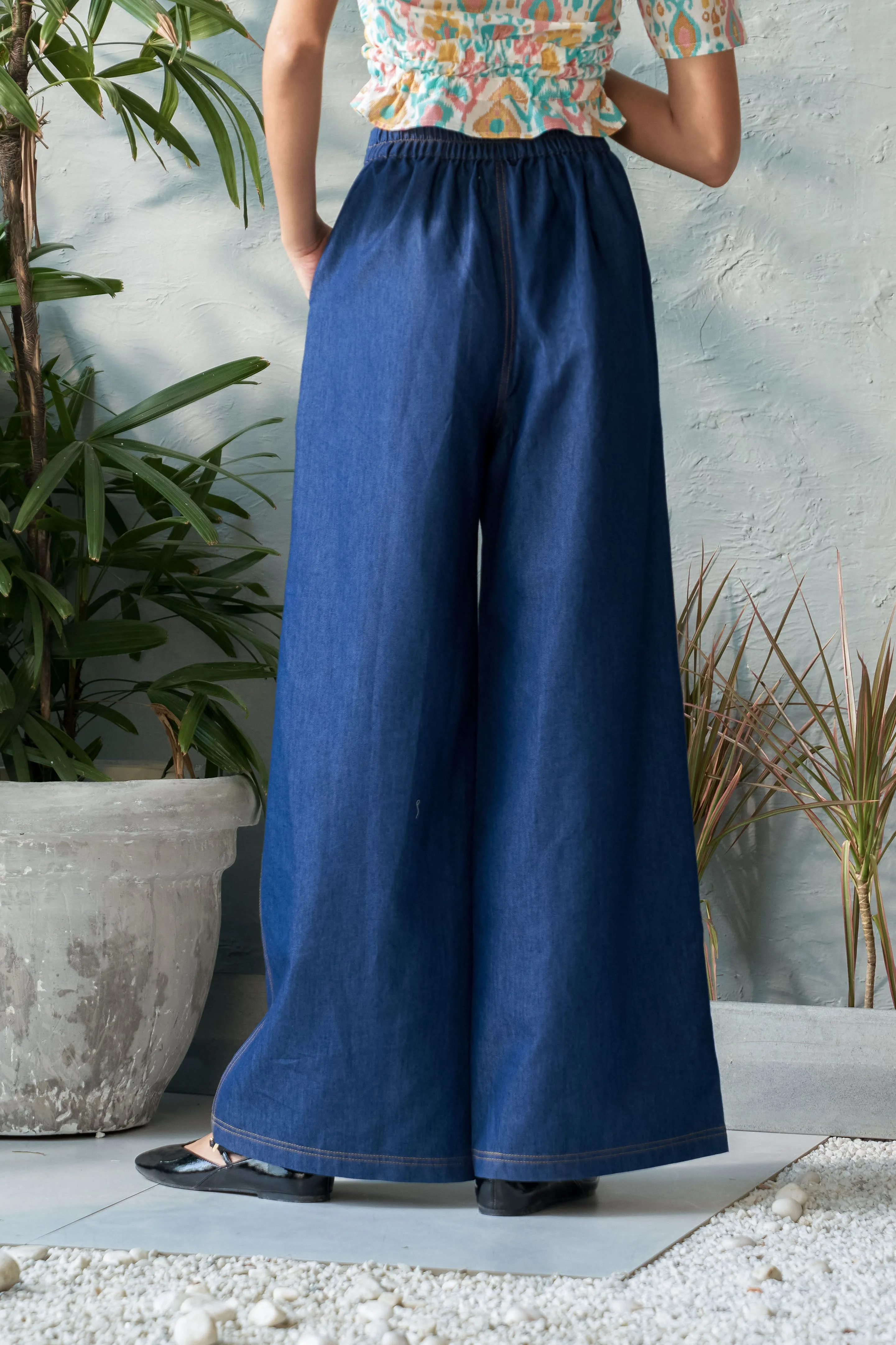 Deep Indigo Denim Pants