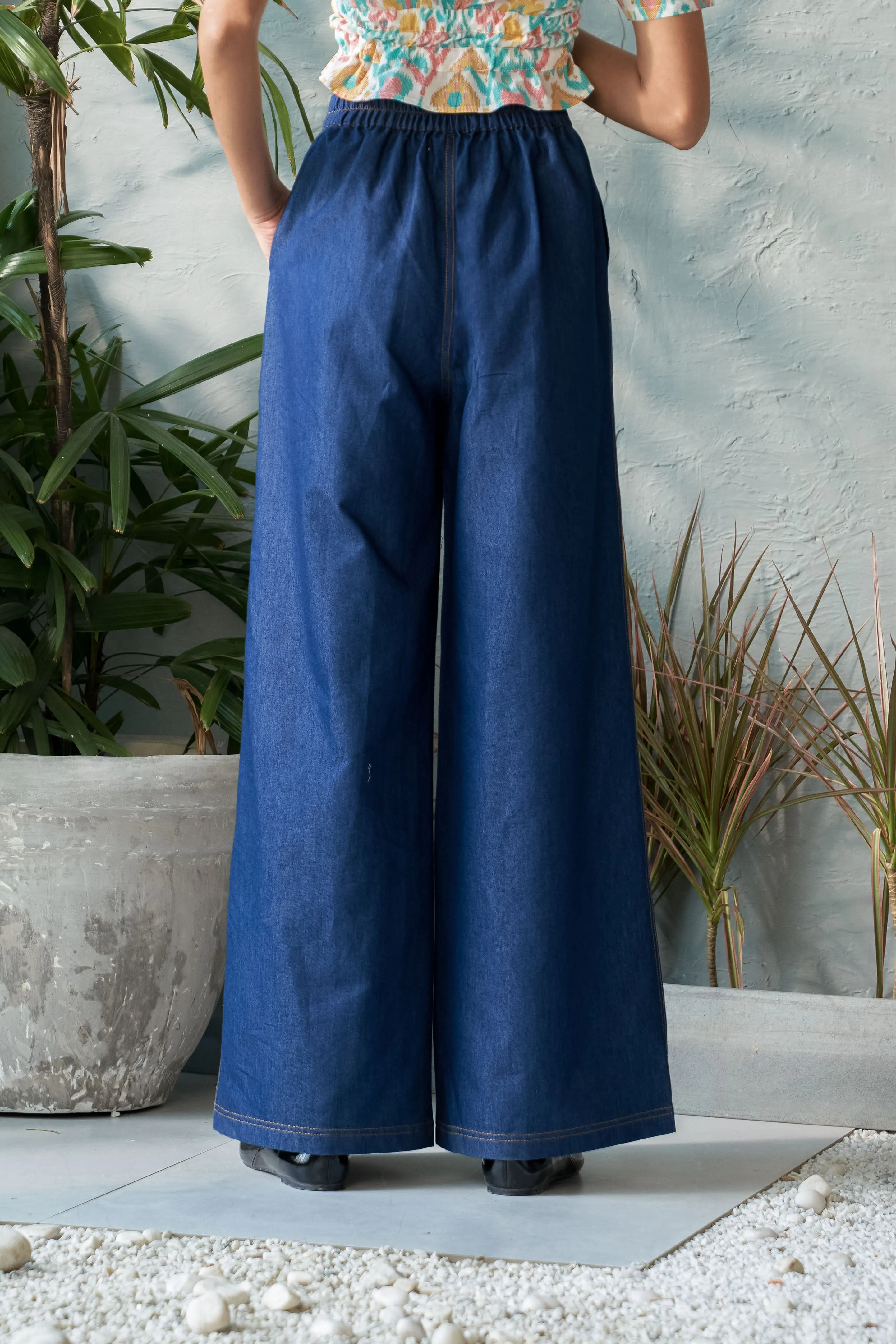 Deep Indigo Denim Pants