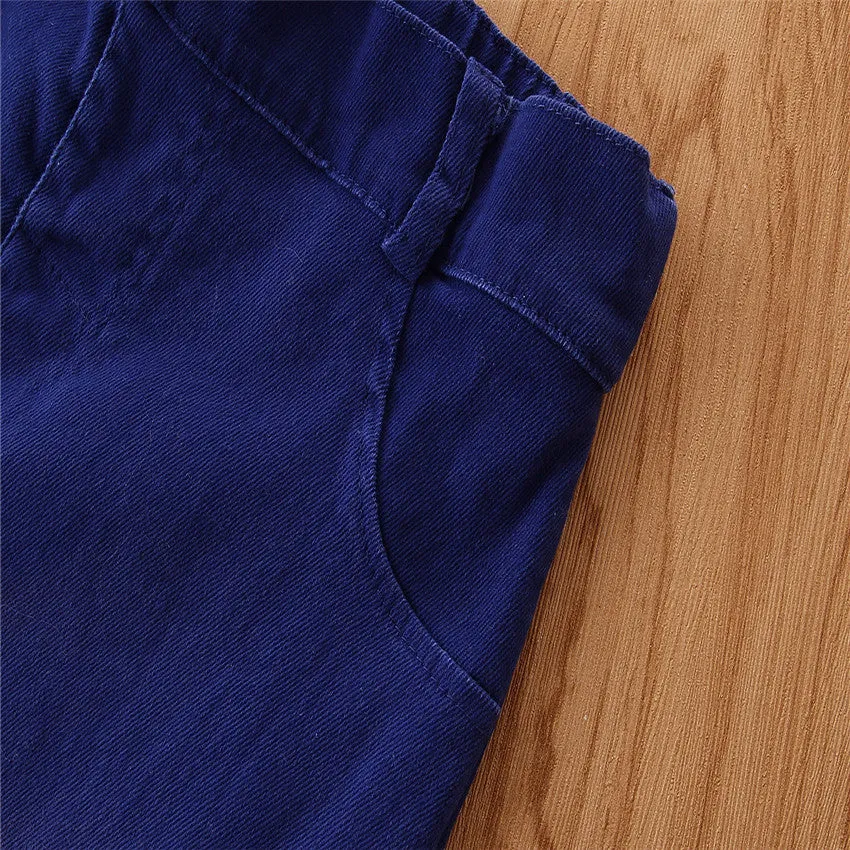 Double Flared Denim Jeans