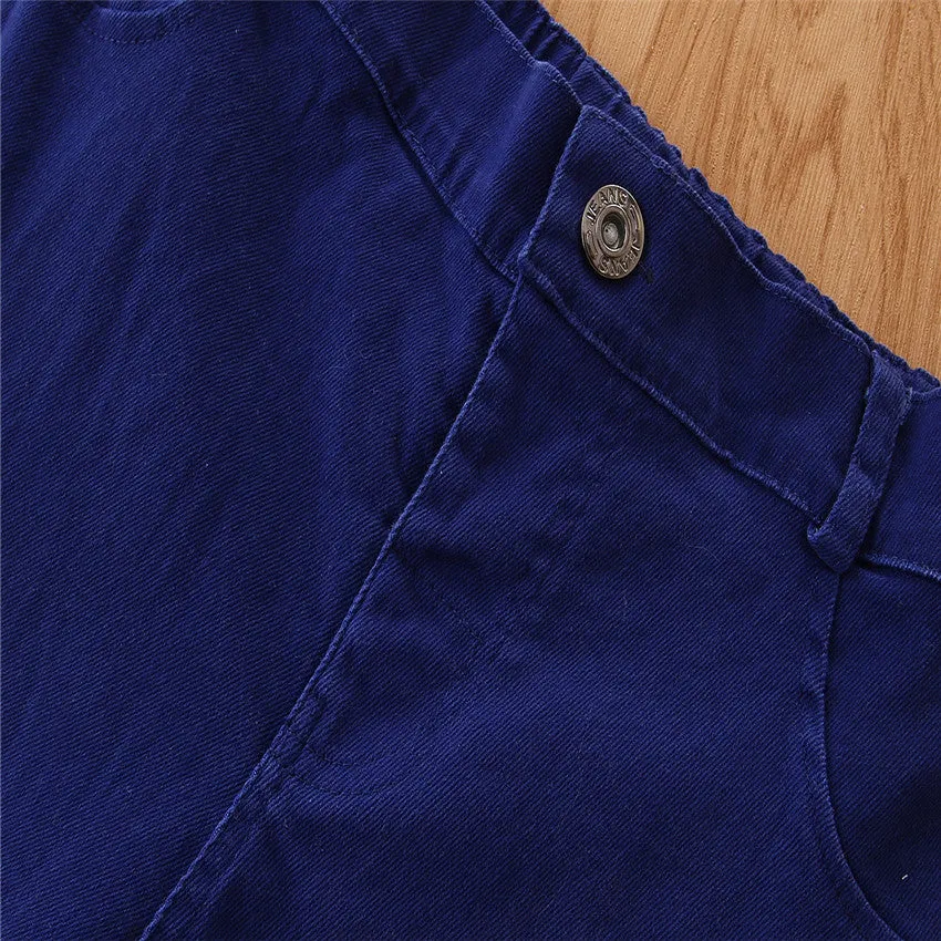 Double Flared Denim Jeans