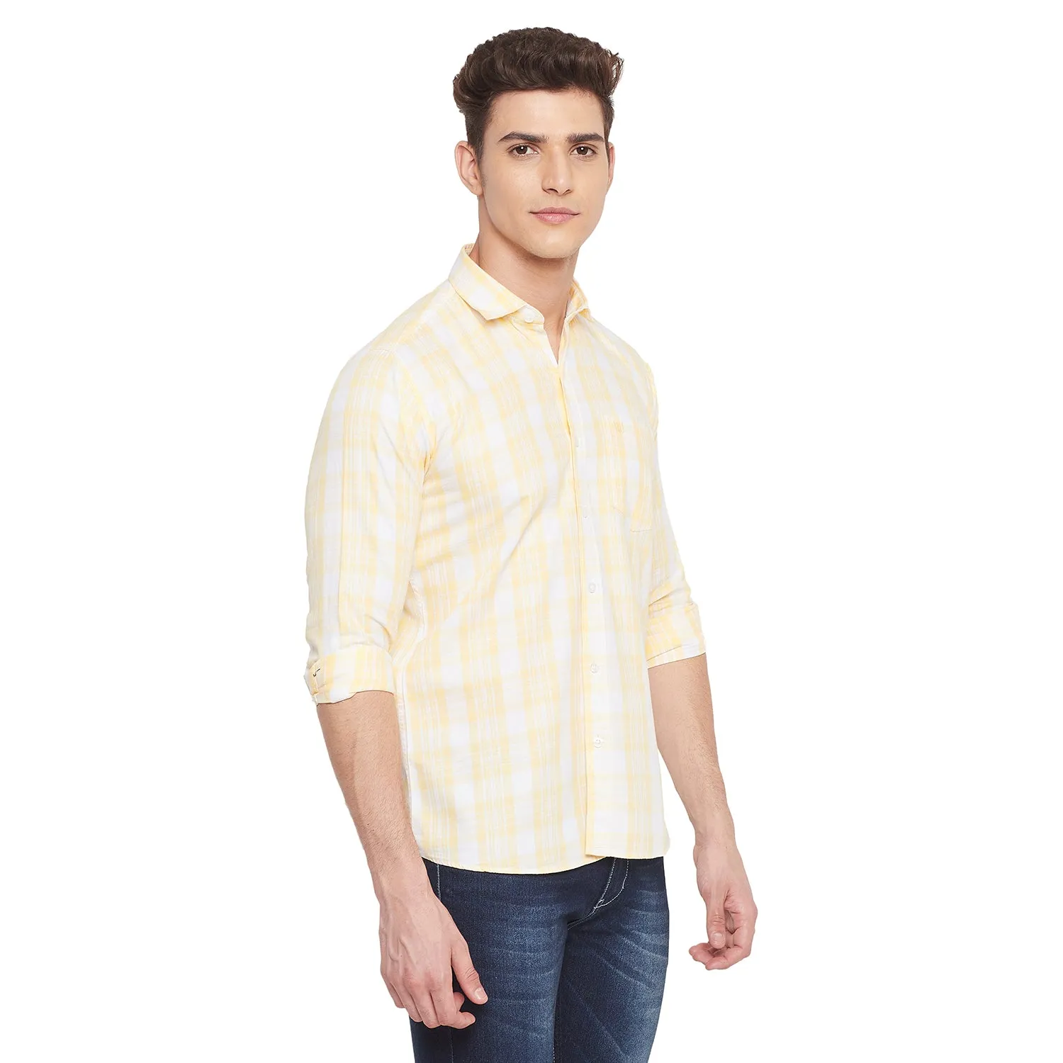 Duke Stardust Men Full Sleeve Cotton Shirt (SDO8CKTT)