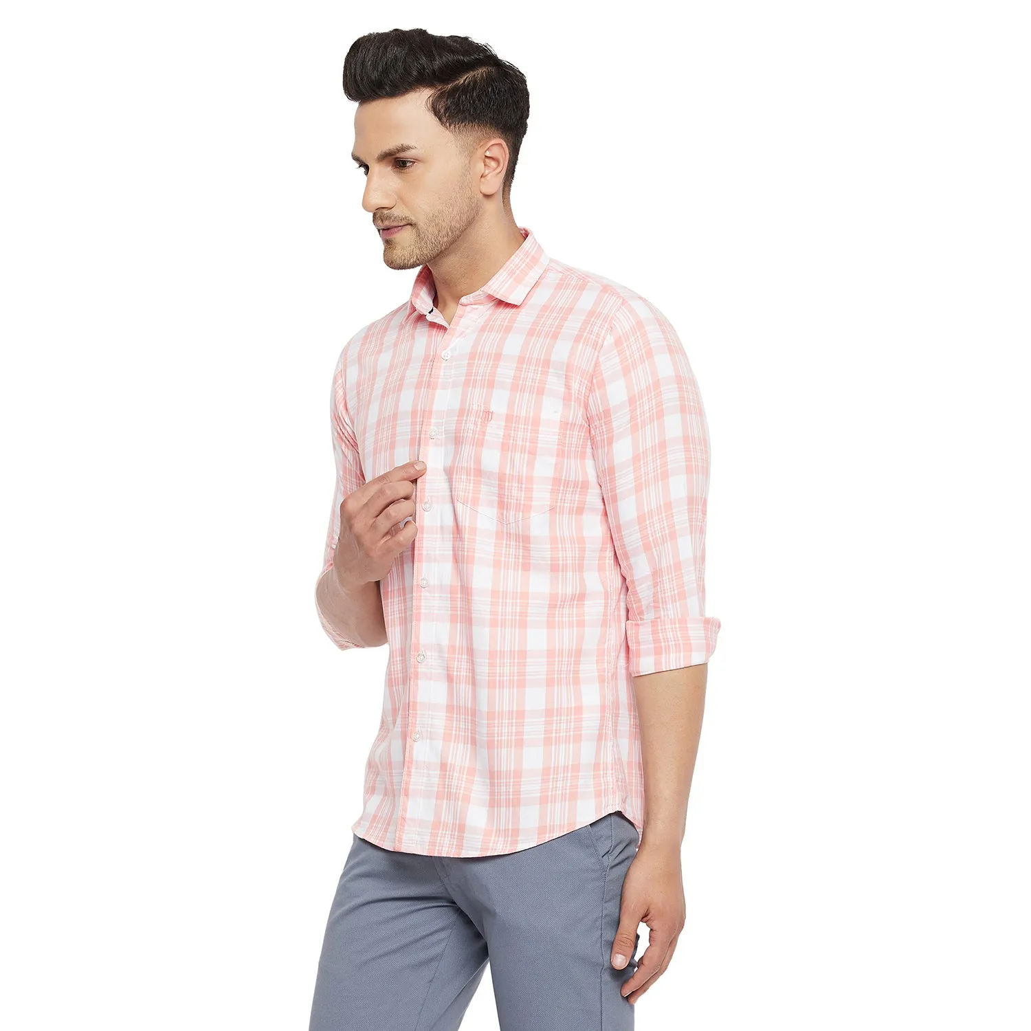 Duke Stardust Men Full Sleeve Cotton Shirt (SDO8CKTT)