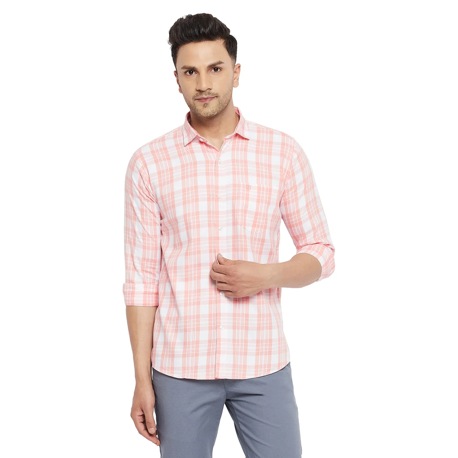 Duke Stardust Men Full Sleeve Cotton Shirt (SDO8CKTT)