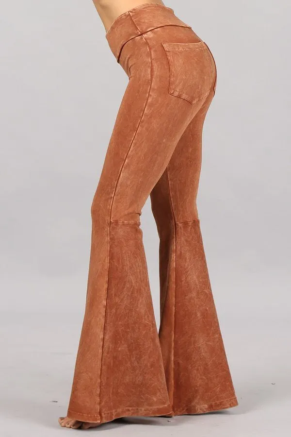 •FARRAH• cotton blend bell bottoms