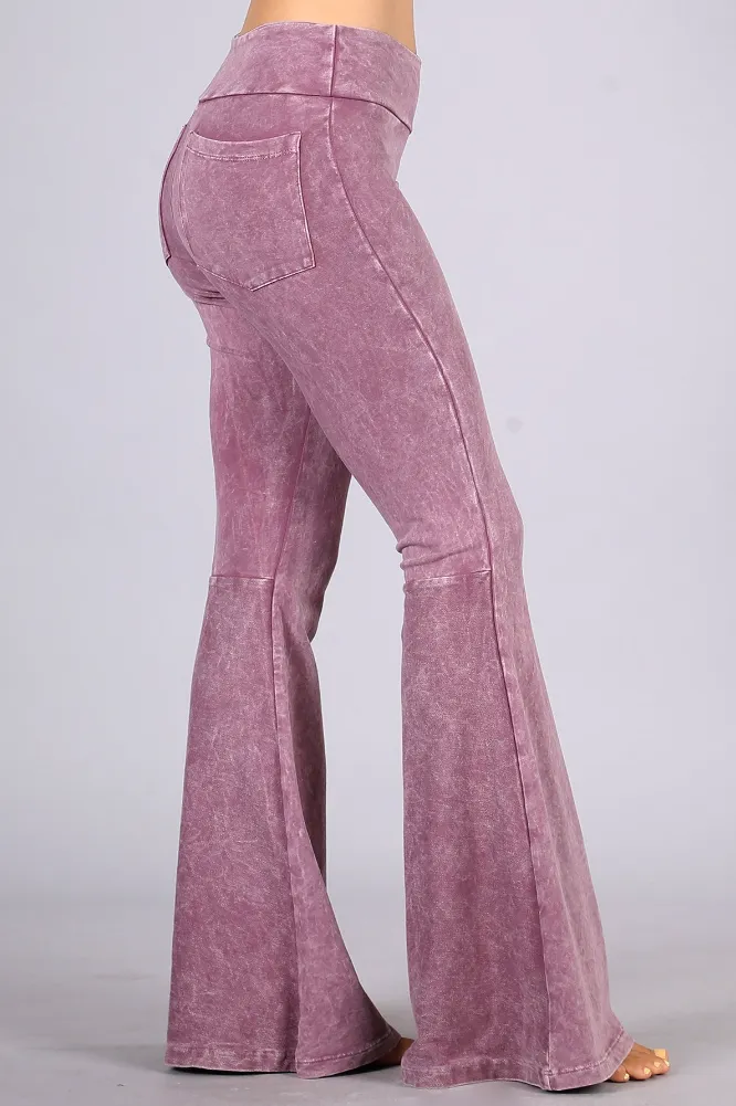 •FARRAH• cotton blend bell bottoms