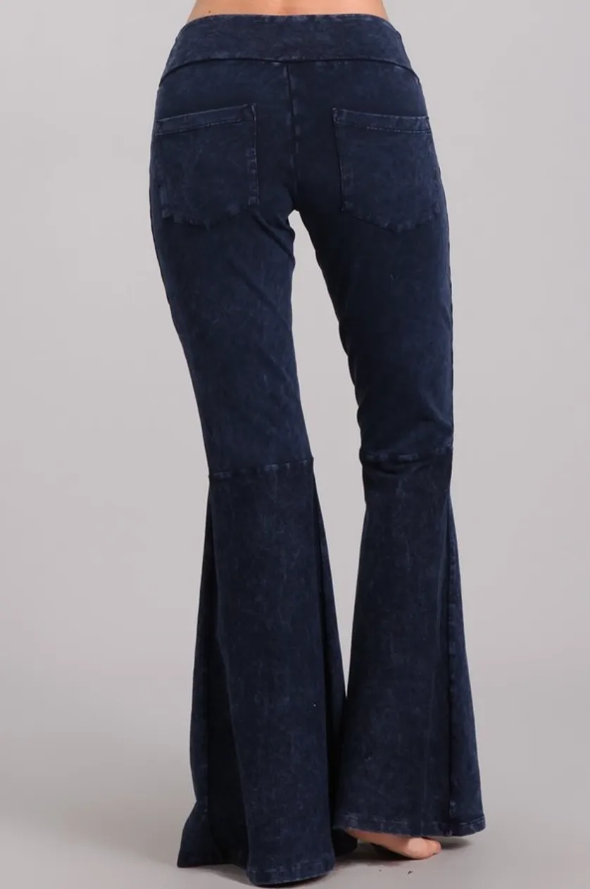 •FARRAH• cotton blend bell bottoms