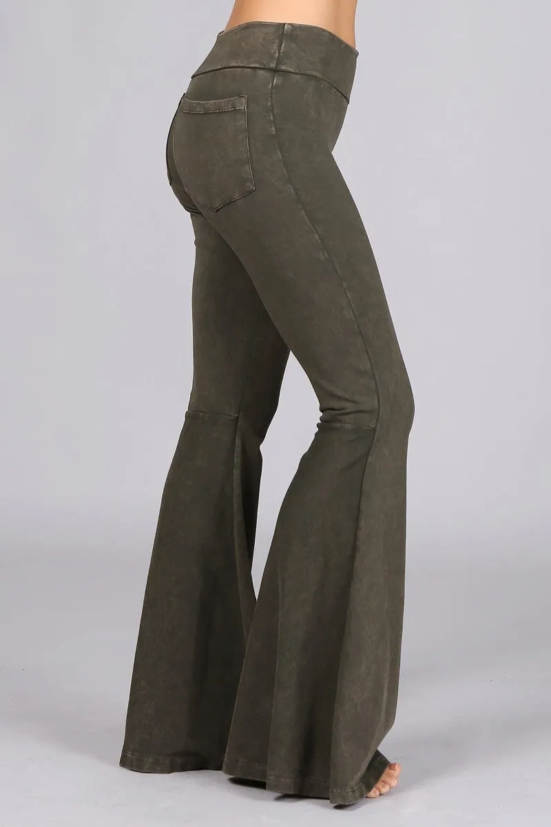 •FARRAH• cotton blend bell bottoms