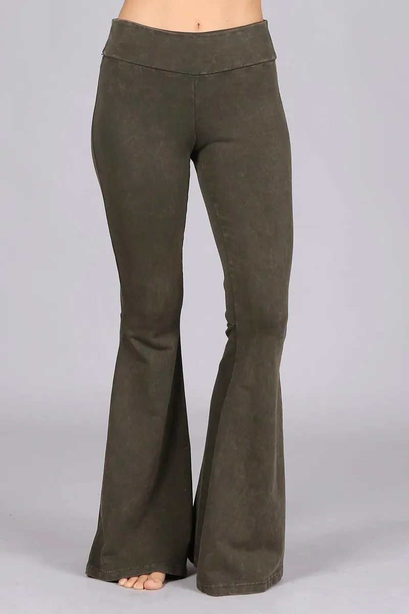 •FARRAH• cotton blend bell bottoms