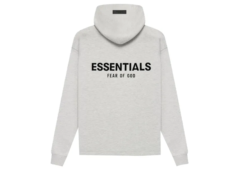 Fear Of God Essentials Relaxed Hoodie Light Oatmeal