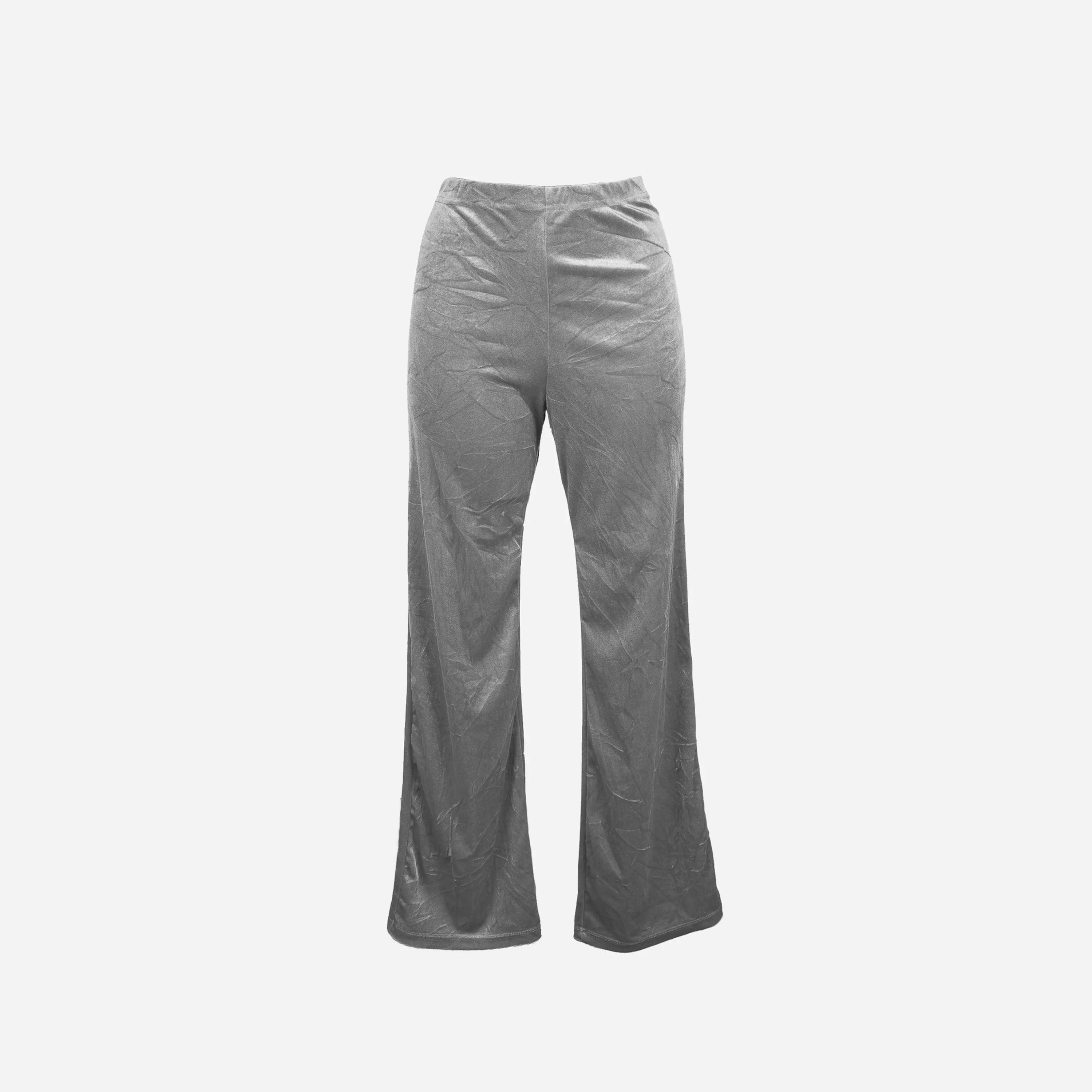 Flared Velvet Pants