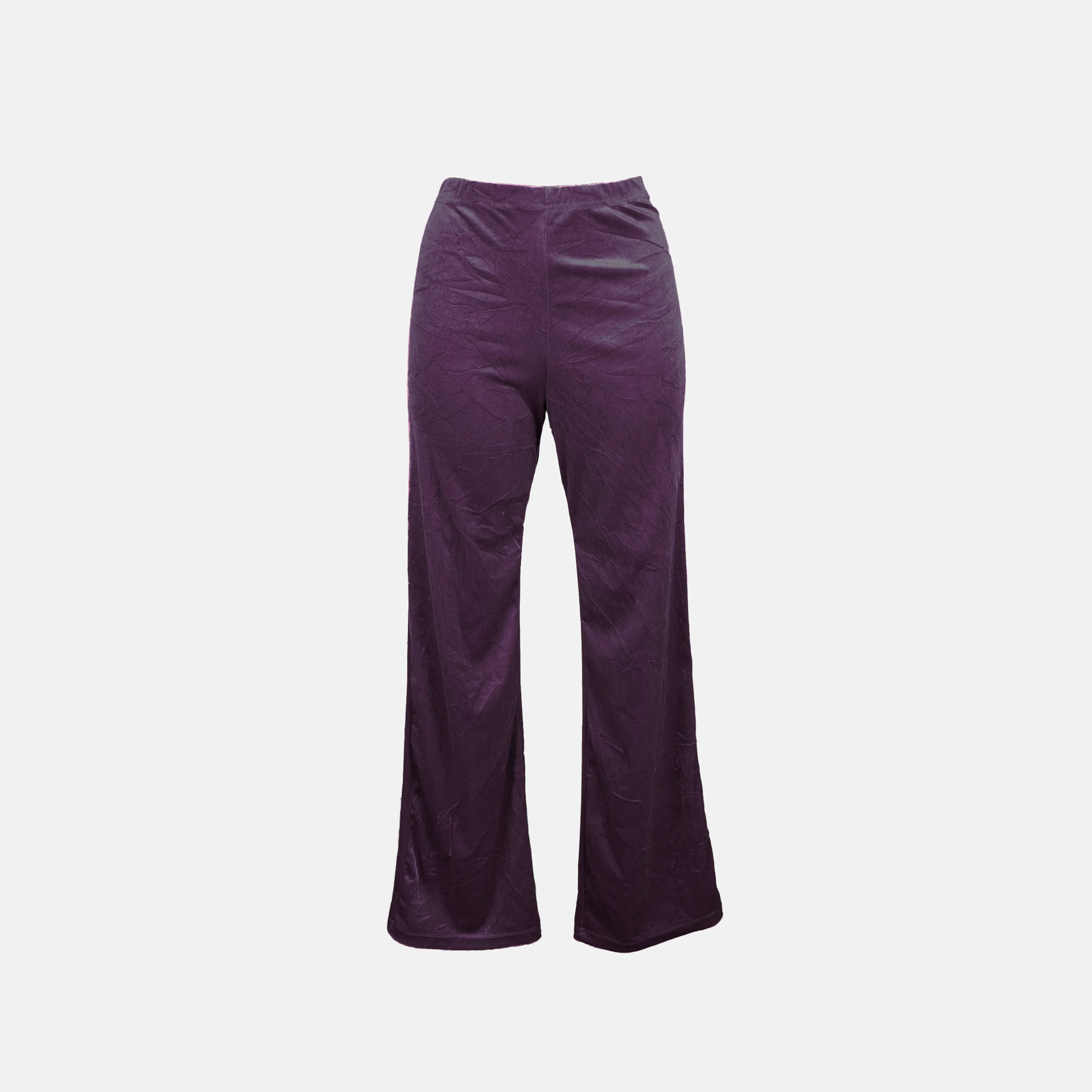 Flared Velvet Pants
