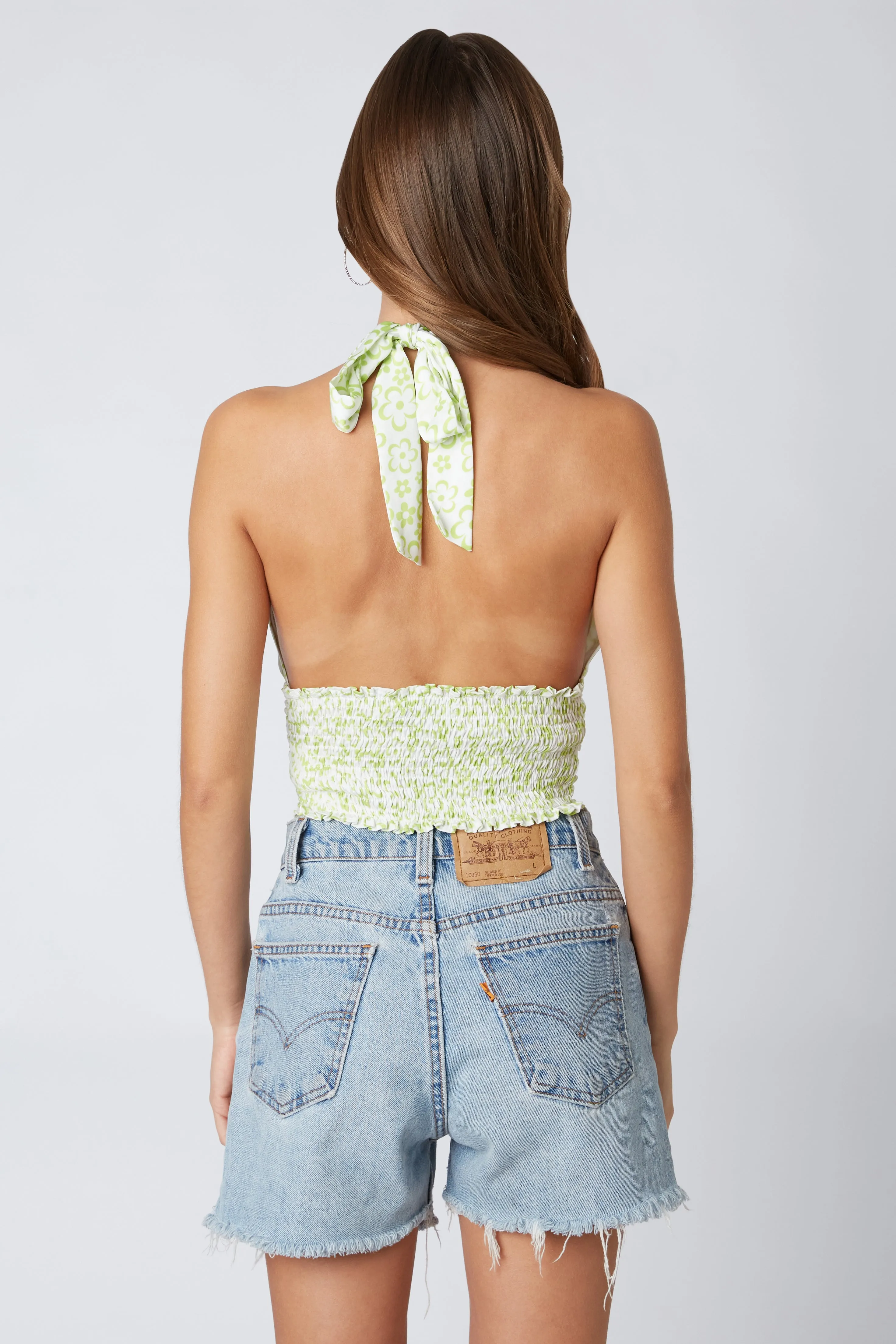 Floral Halter Top