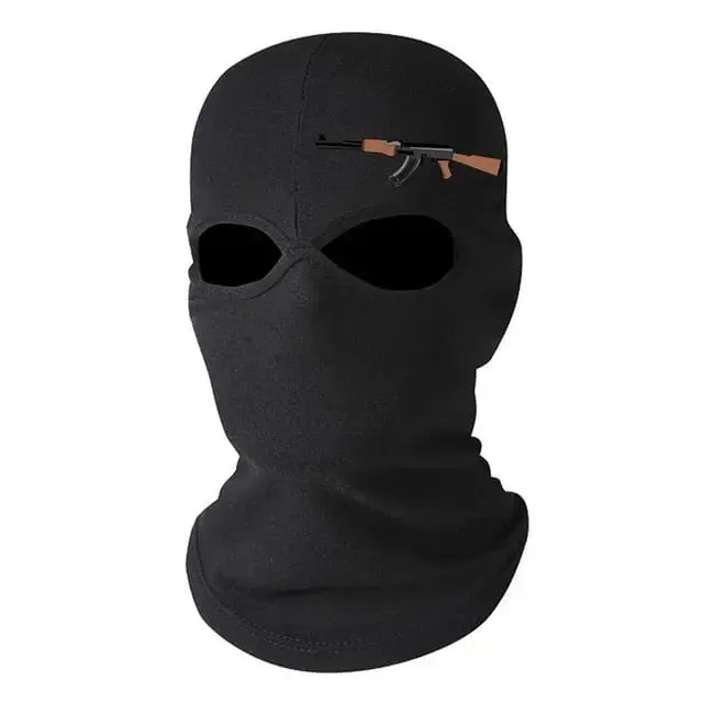 Full Face Cover Hat Balaclava - Tactical CS Winter Ski Hat with Sun Protection & Warm Face Mask