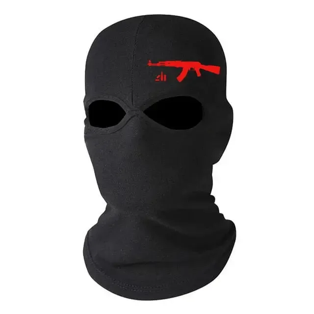Full Face Cover Hat Balaclava - Tactical CS Winter Ski Hat with Sun Protection & Warm Face Mask