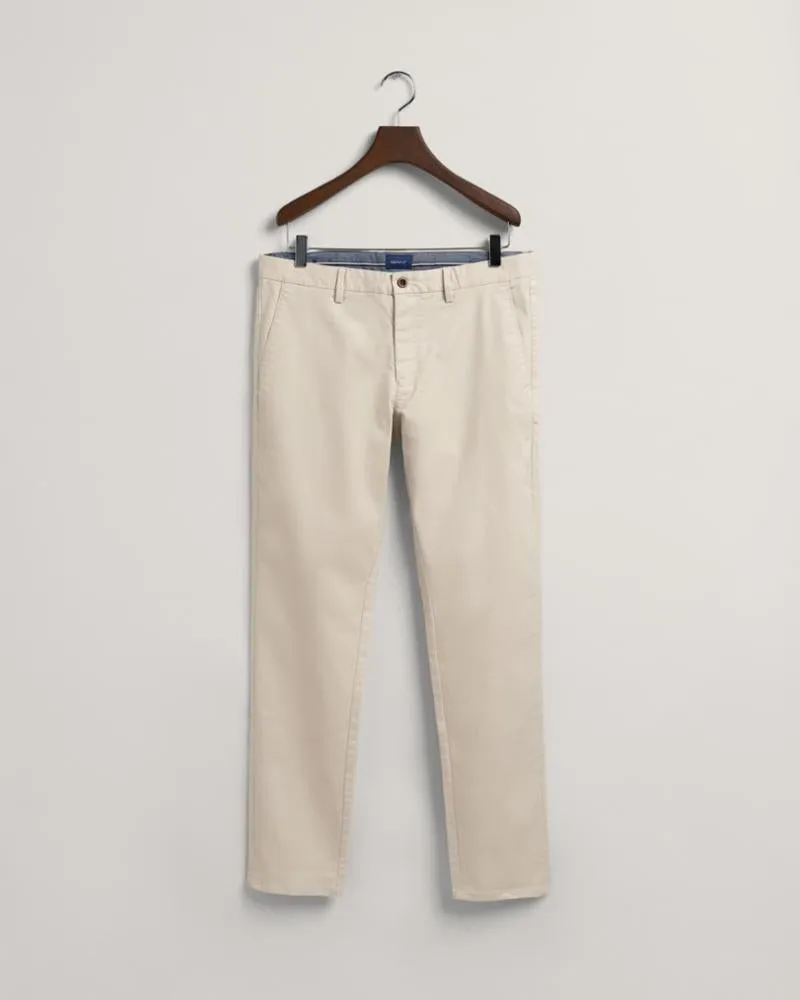 Gant Apparel Mens HALLDEN TECH PREP CHINOS 34/PUTTY