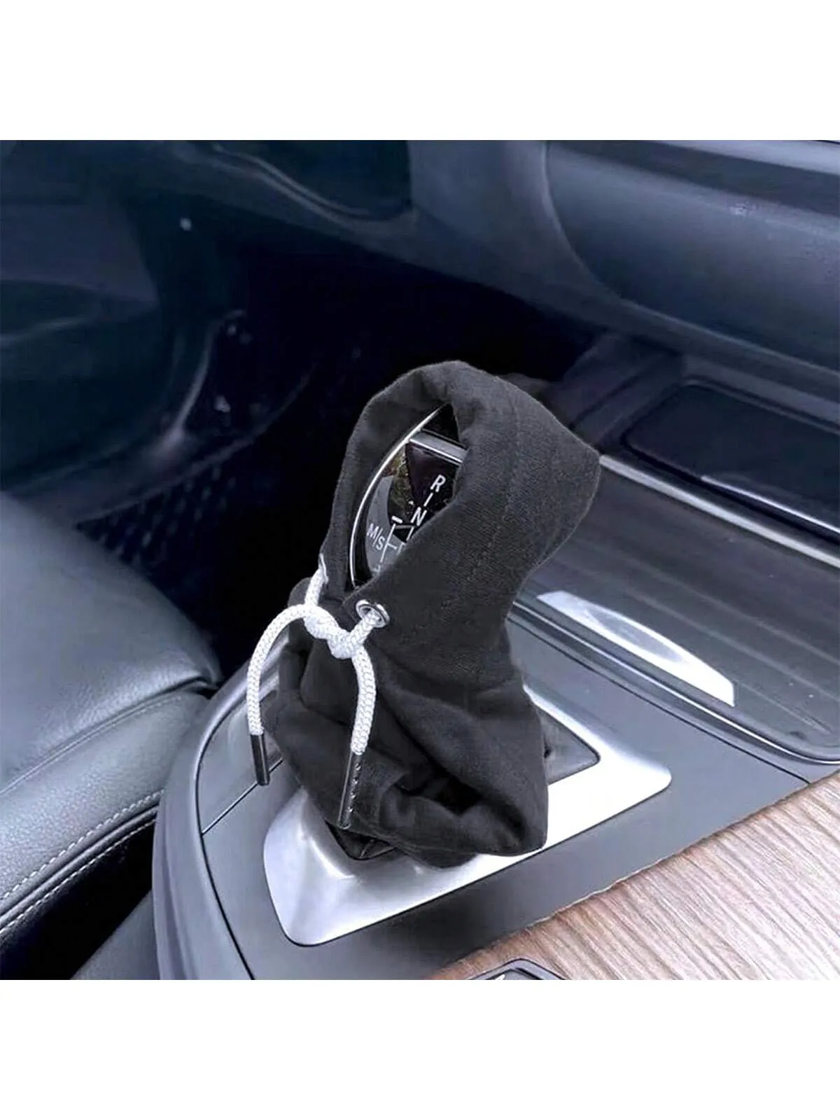 Gear Shift Hoodie , Funny Hoodie Car Gear Shift Cover, Winter Warm Car Shifter Hoodie Cover