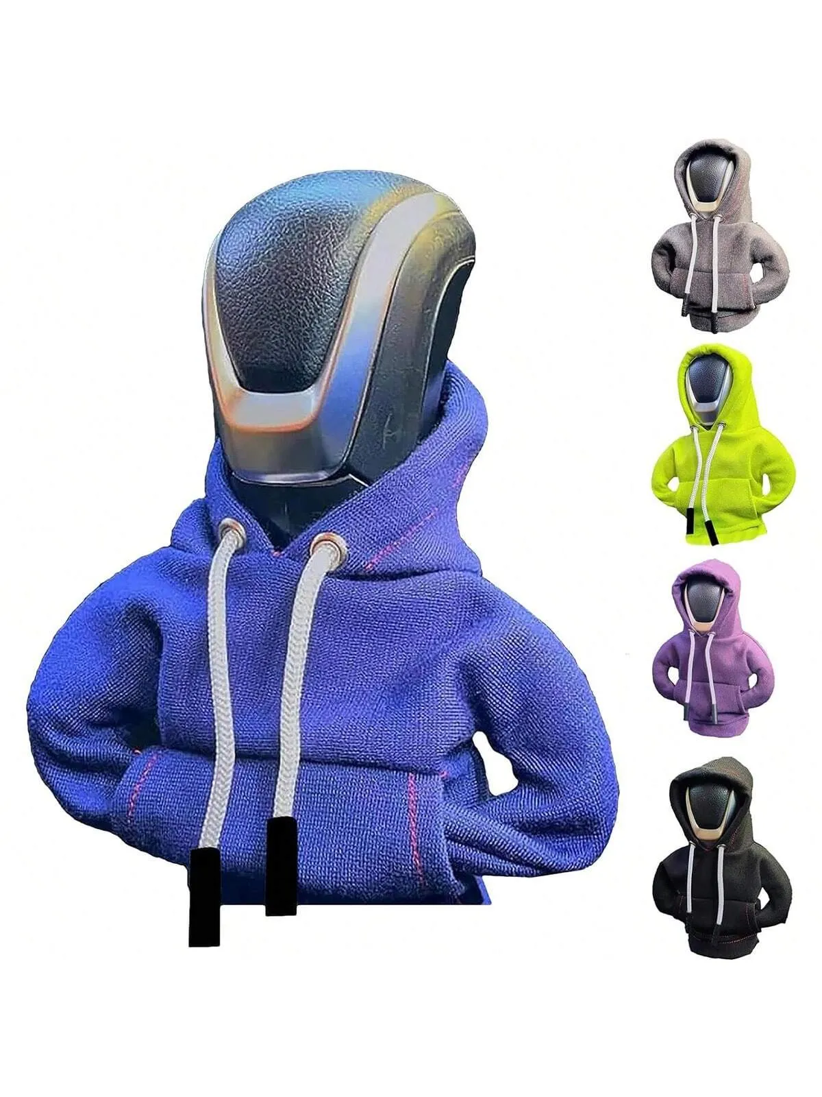Gear Shift Hoodie , Funny Hoodie Car Gear Shift Cover, Winter Warm Car Shifter Hoodie Cover