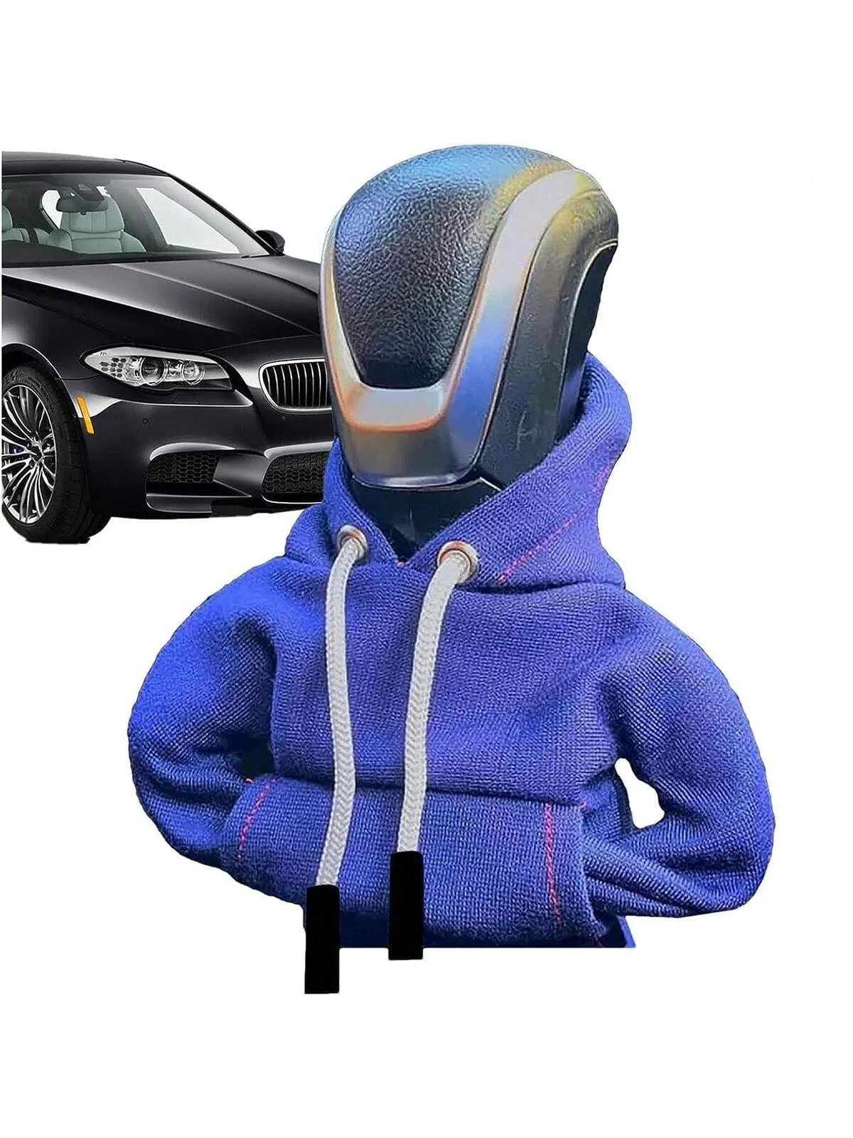 Gear Shift Hoodie , Funny Hoodie Car Gear Shift Cover, Winter Warm Car Shifter Hoodie Cover