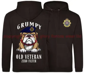 Grumpy Old Royal Logistic Corps Veteran Double Side Printed Hoodie