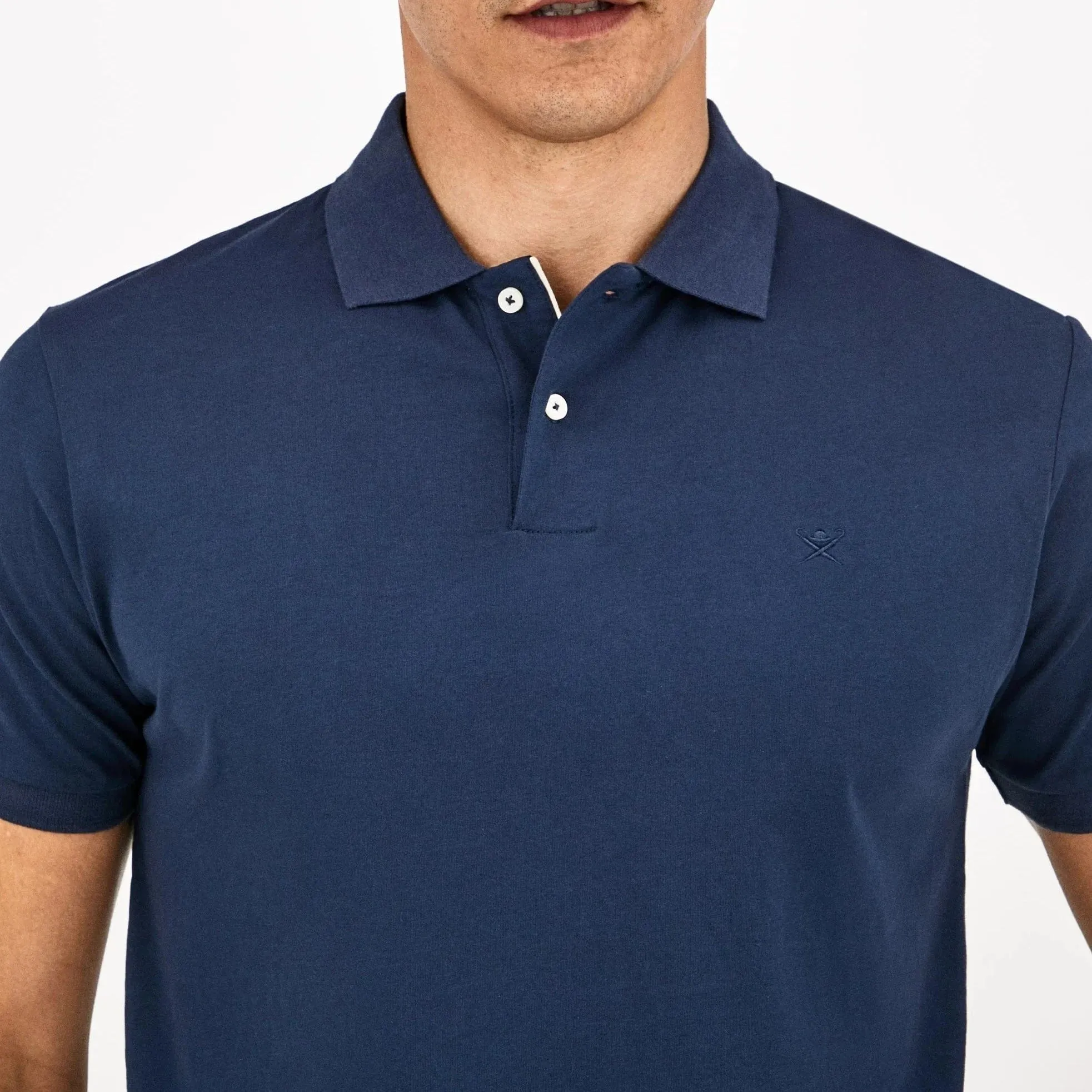 Hackett Pima Cotton Polo Navy