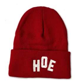 Hangover Easy HOE Beanie Red