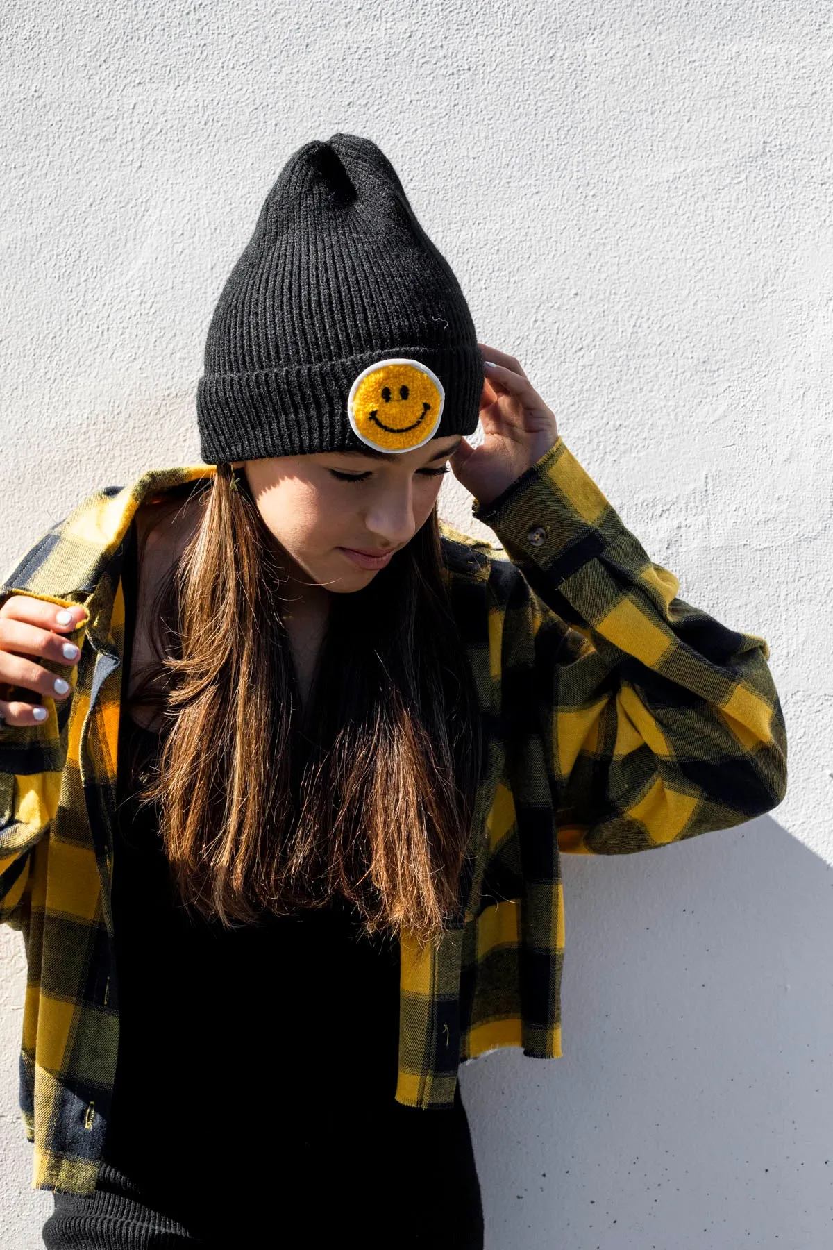 Happy Face Beanie