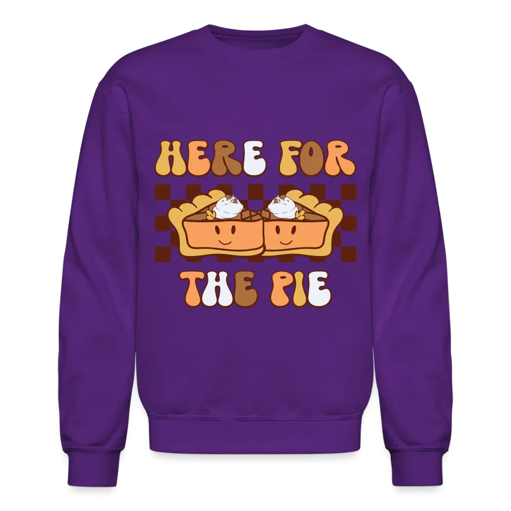 Here For The Pie - Holiday Sweatshirt