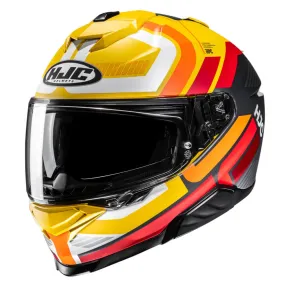 HJC i71 Helmet Viz MC3SF Yellow