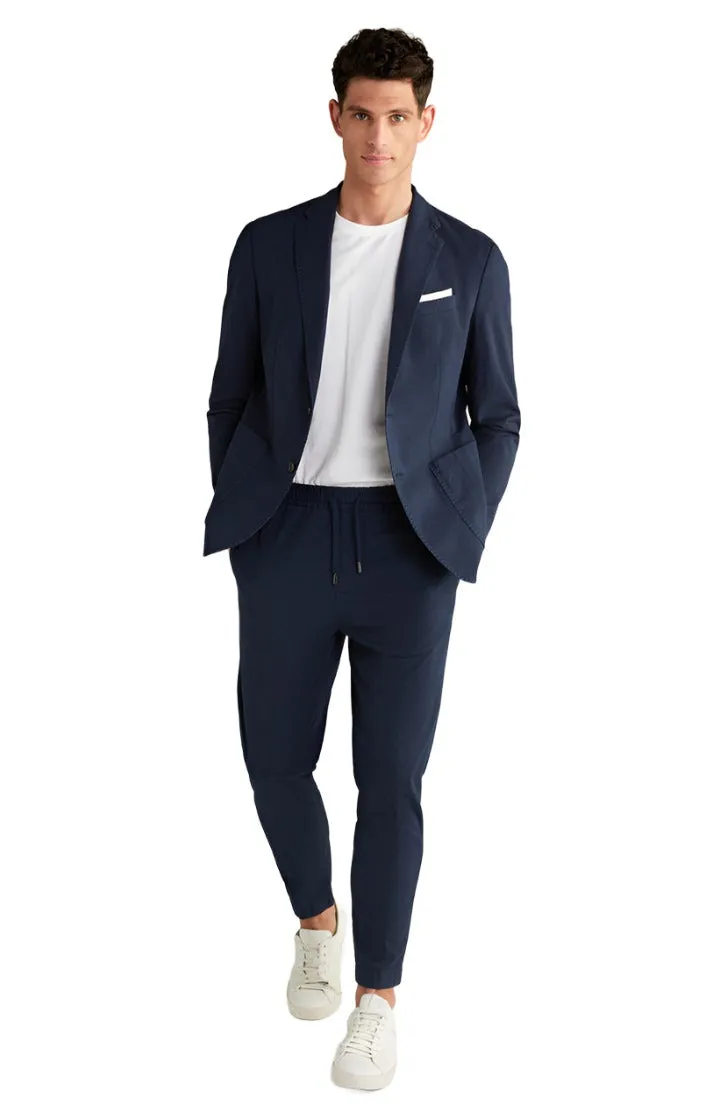ID70181-Joop Navy Cotton Mix Jacket