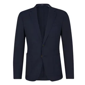 ID70181-Joop Navy Cotton Mix Jacket