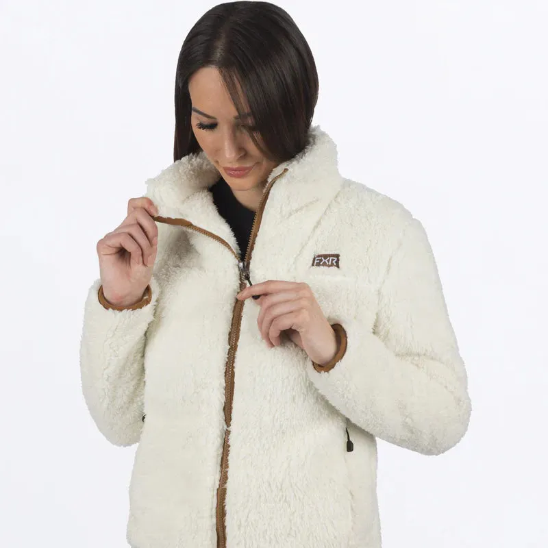 Jacket - FXR Women's Mantra Sherpa Jacket, Cream/Copper, 241202