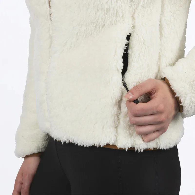 Jacket - FXR Women's Mantra Sherpa Jacket, Cream/Copper, 241202