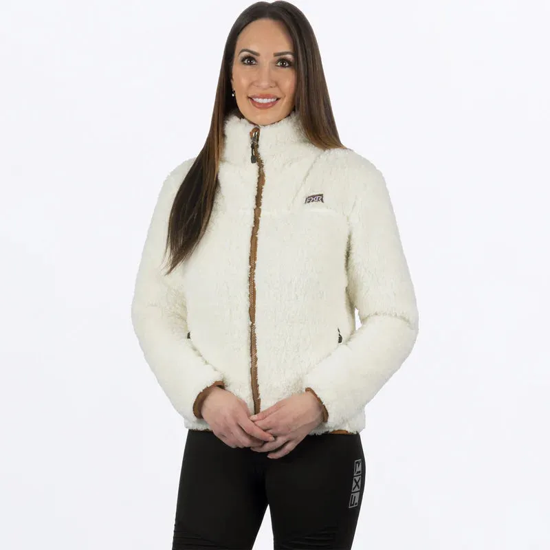 Jacket - FXR Women's Mantra Sherpa Jacket, Cream/Copper, 241202