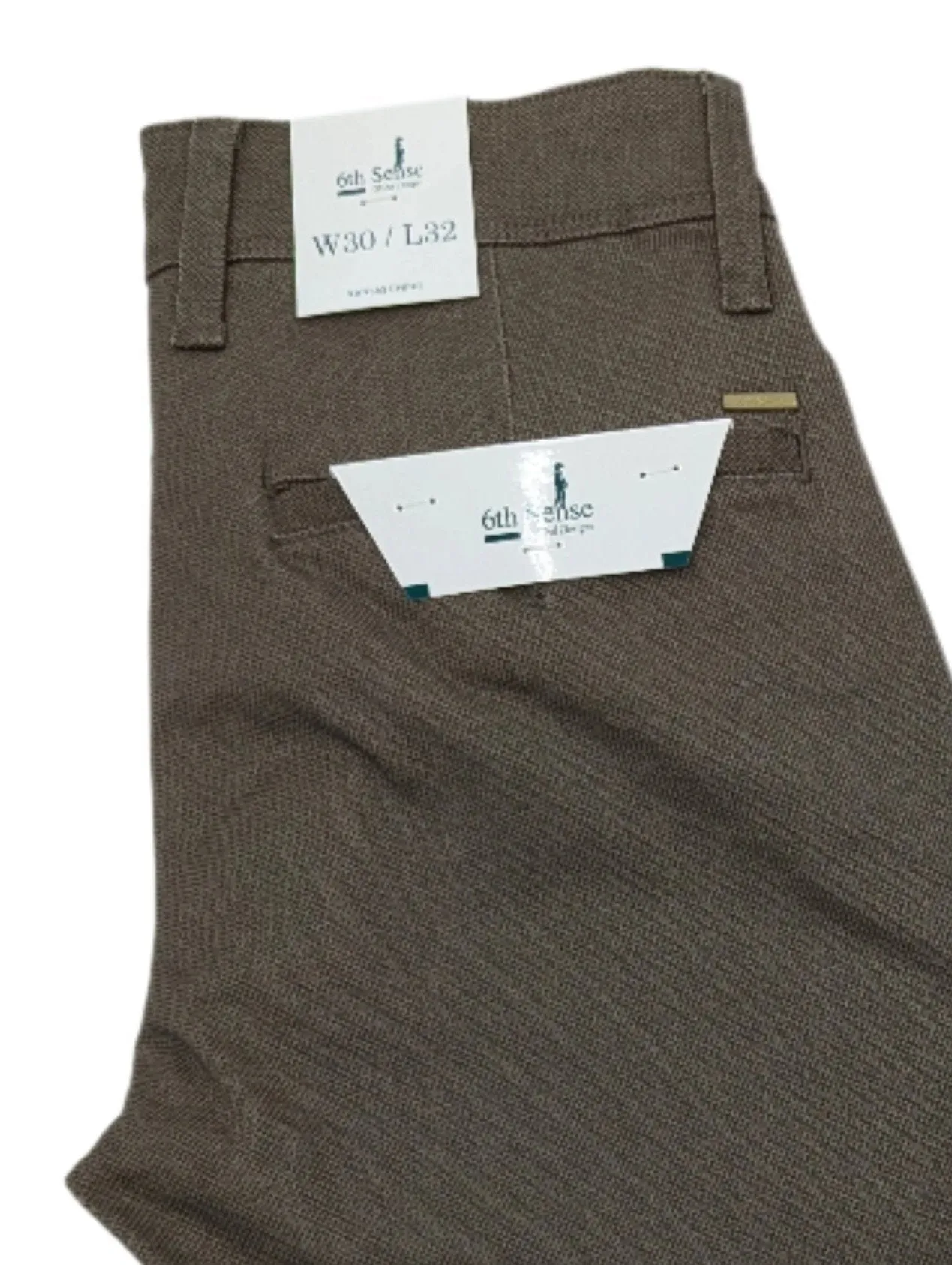 Kansas Beige Print Chinos