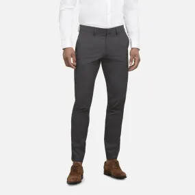 Kenneth Cole Reaction Mens Extra-Slim fit Dress Pants 34 / 32 Grey Solid