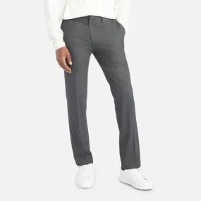 Kenneth Cole Reaction Mens Slim fit Dress Pants 34 / 30 Grey Solid Stretch