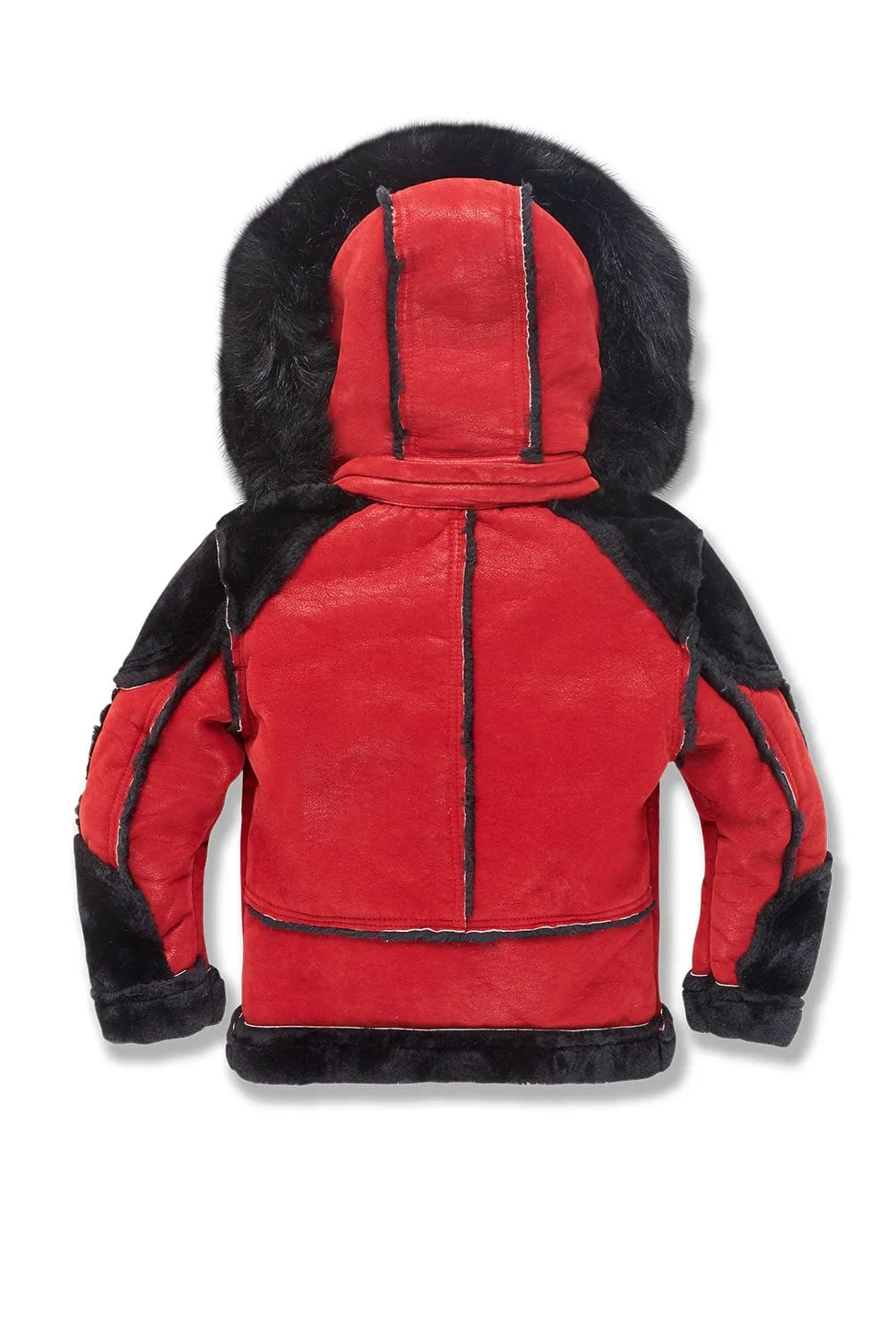 Kids El Jefe Shearling Moto Jacket (Bred)