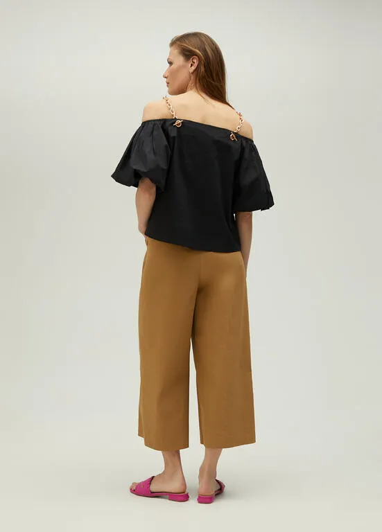 LOLA CASADEMUNT ELASTIC BACK CULOTTES 2514020 125