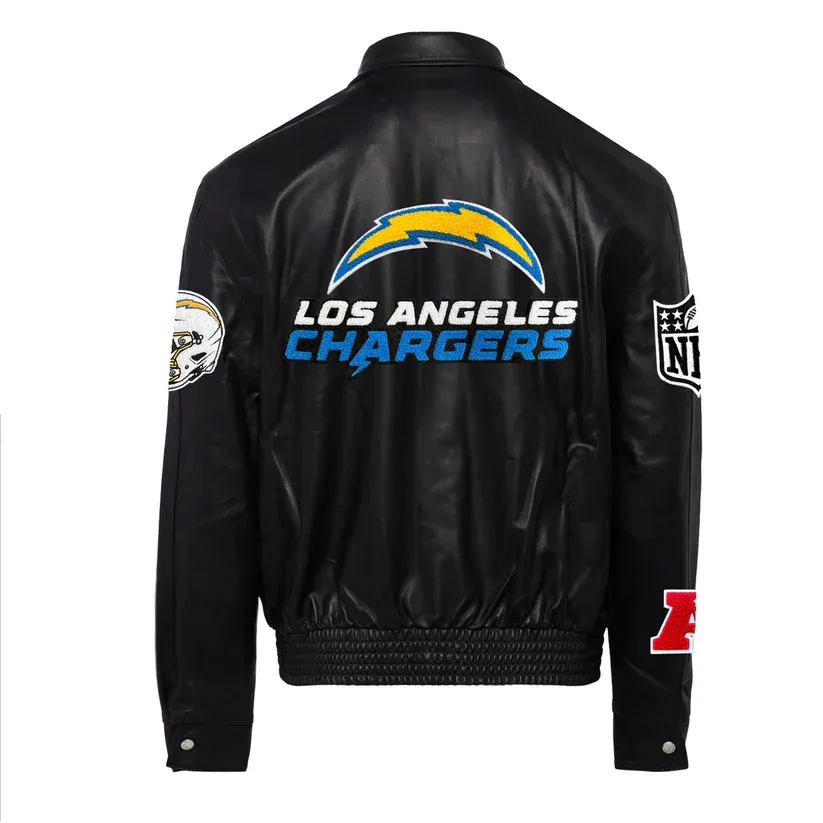 LOS ANGELES CHARGERS FULL LEATHER JACKET