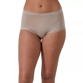 Maidenform Women's Modern Boyshort Underwear  Color Sandshell Size L