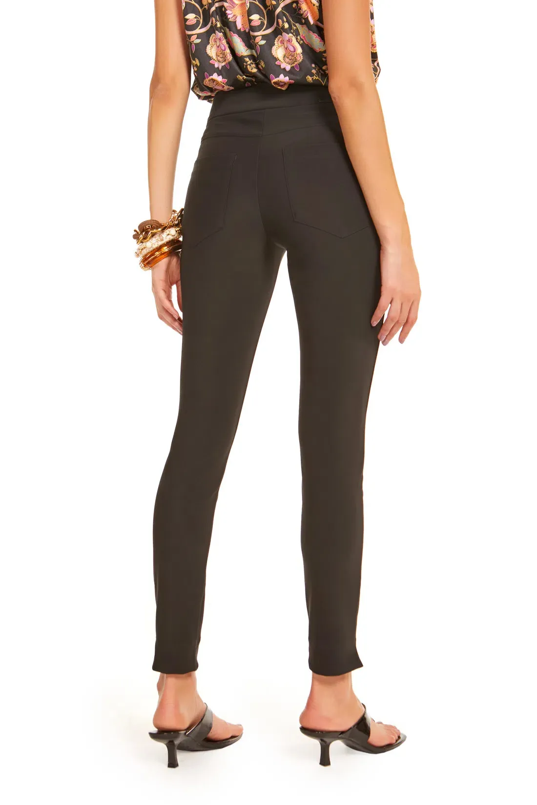 MARIA VALENTINA PANTS - BLACK