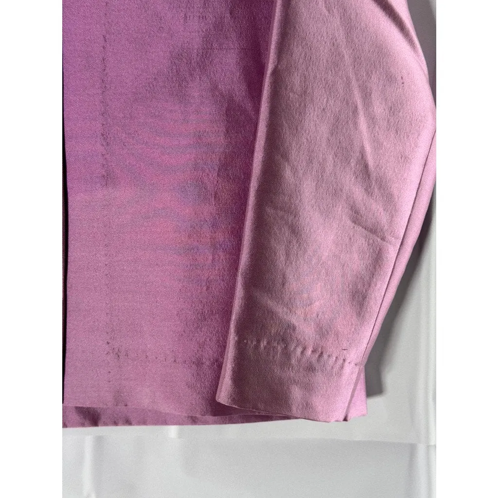 MARIANNE NOVOBATZKY Women's Light Pink MME Tatlin Three Button Jacket SZ 10