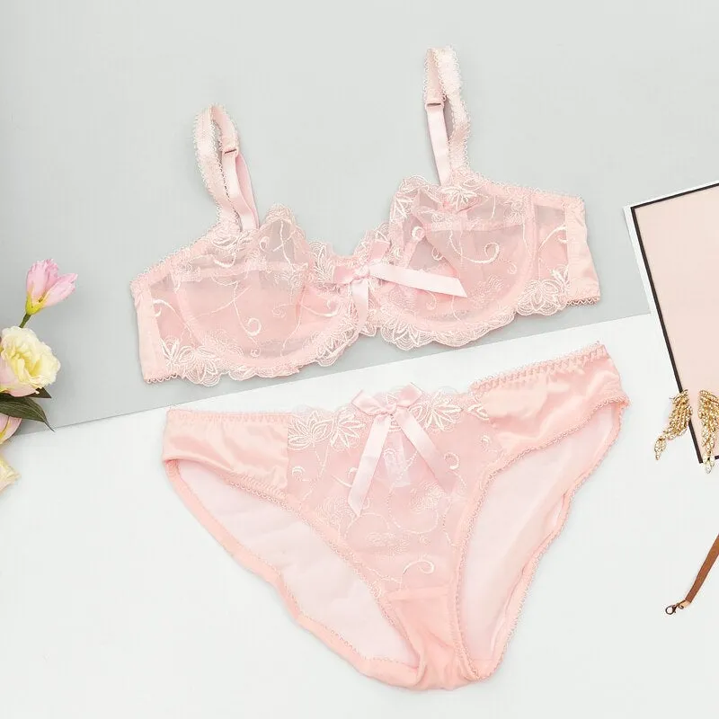 Matching Lingerie Set with Bow