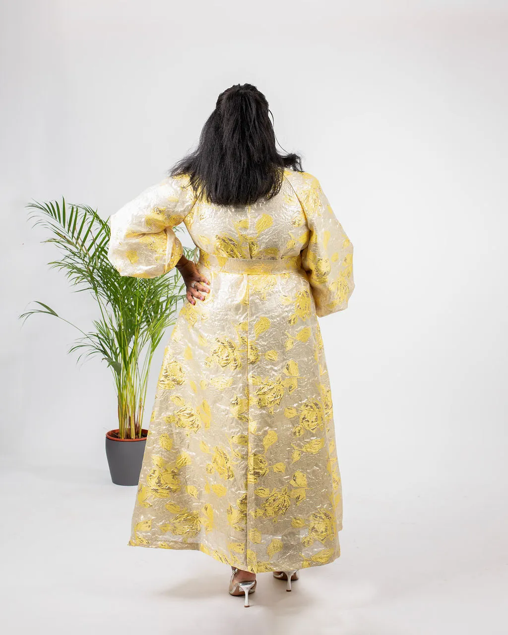 Maxi Dress and Kimono Jacket