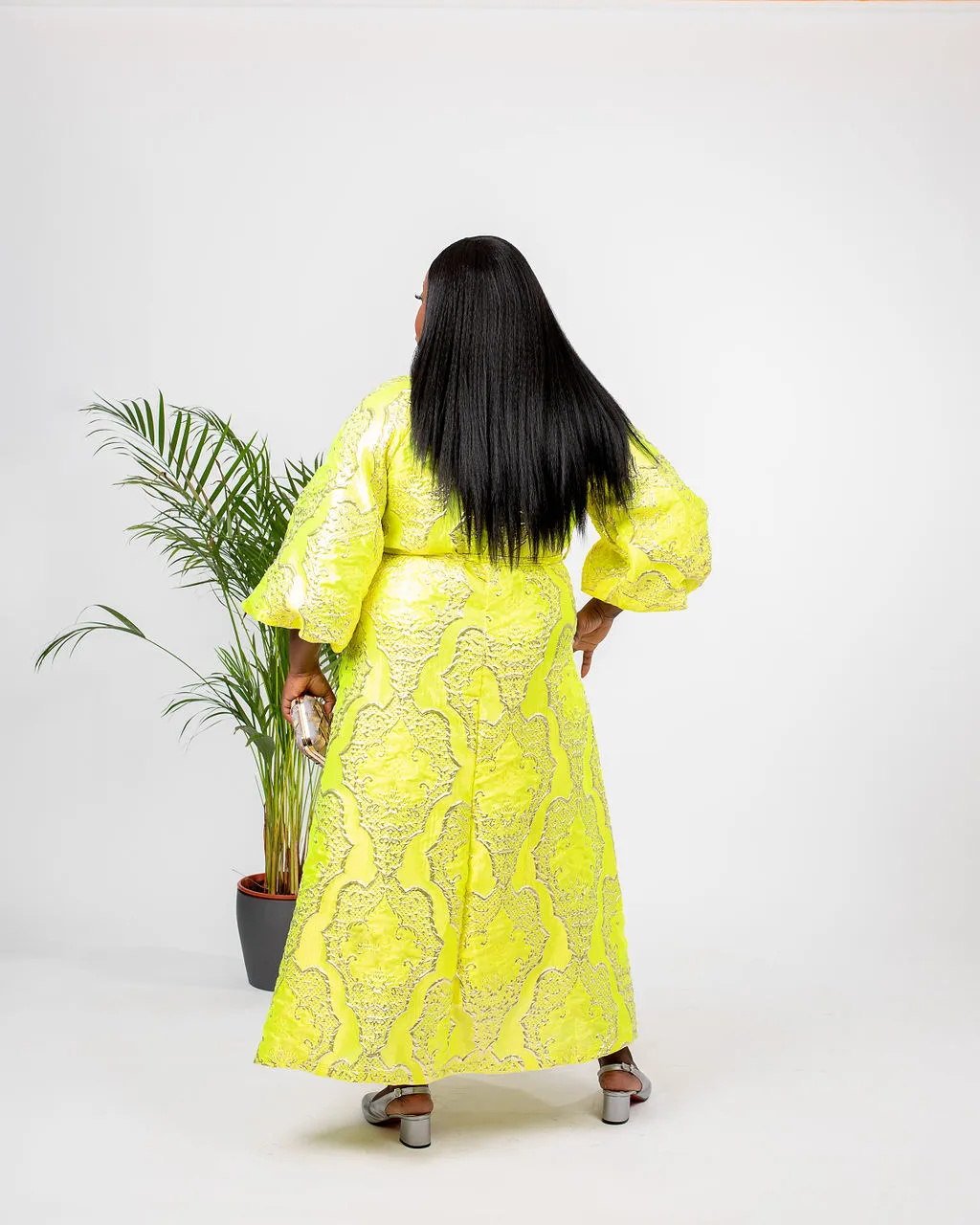 Maxi Dress and Kimono Jacket
