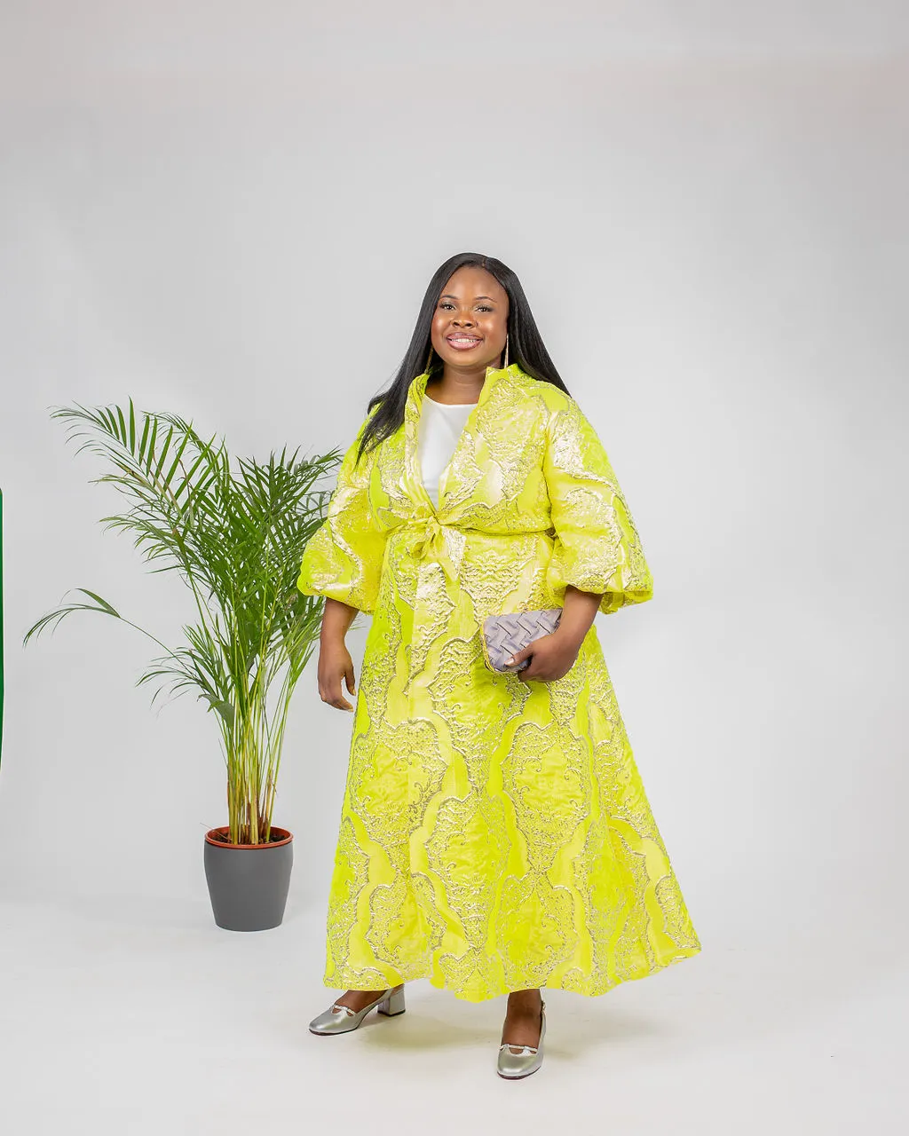 Maxi Dress and Kimono Jacket