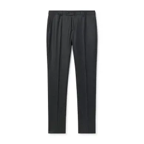 Men's Hackett, Flannel Puppytooth Trousers in Dark Green